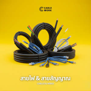สายไฟ & สายสัญญาณ (Cables & Wires)