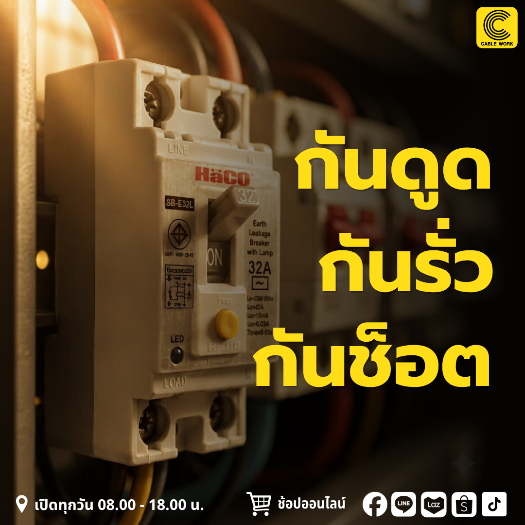 เบรกเกอร์กันดูด