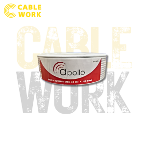 Apollo RG6, 60% สีขาว 100M