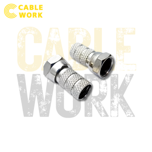 หัวต่อ F-Type แบบเกลียว (Twist-on F-Connector)