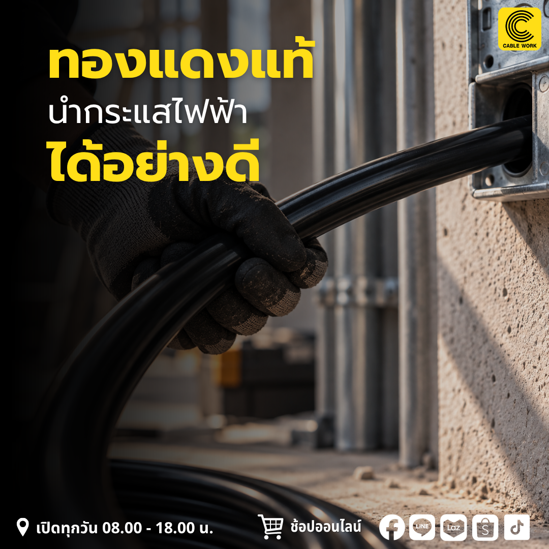 THAI UNION สายไฟ VCT 2 x 1.5 ตร.มม.
