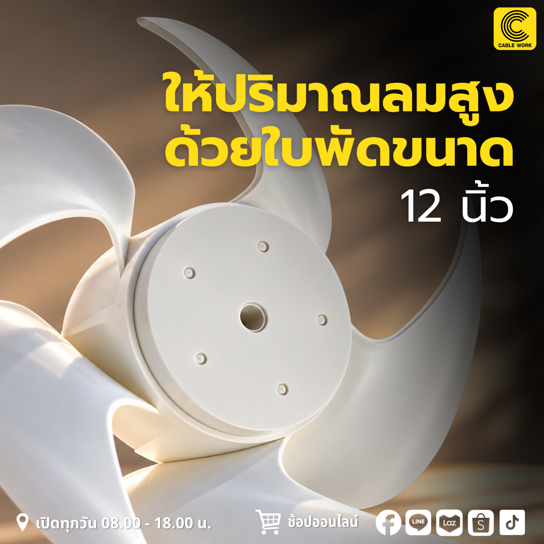 PANASONIC พัดลมระบายอากาศ รุ่น FV-30AL1 ขนาด 12 นิ้ว พัดลมระบายอากาศแบบติดผนัง