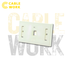 Link Face Plate (1Port) Ivory US-2001A